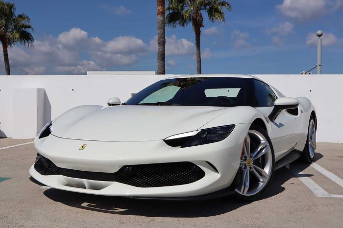 Ferrari 296 Rental in Los Angeles