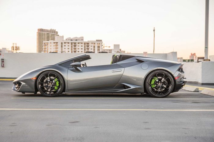 Lamborghini Huracan Silver in Las Vegas